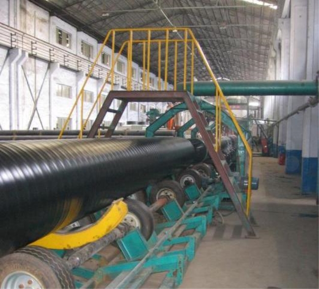 3pe防腐钢管生产工艺及生产线介绍